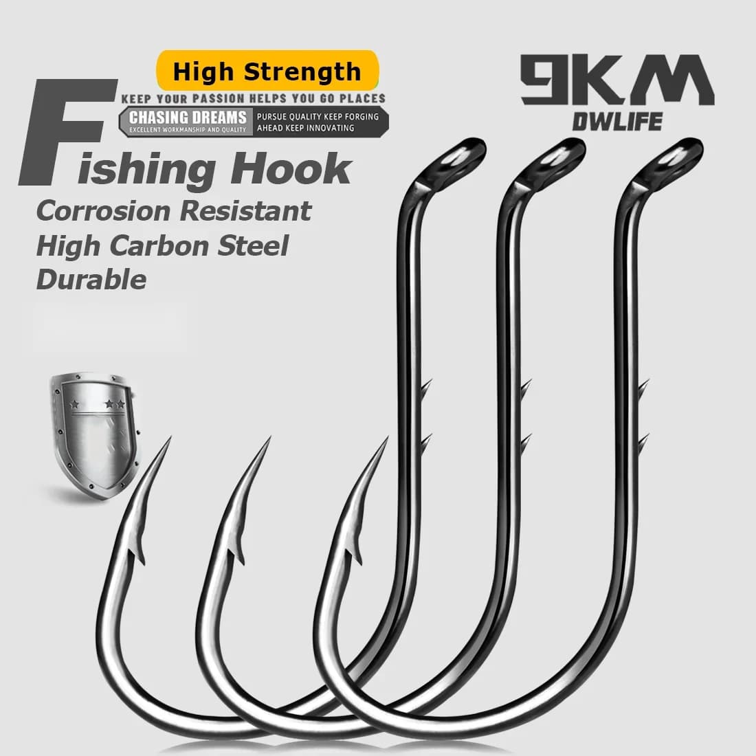 Haczyki do robaków Octopus Baitholder Worm Hooks, 50-200 szt.