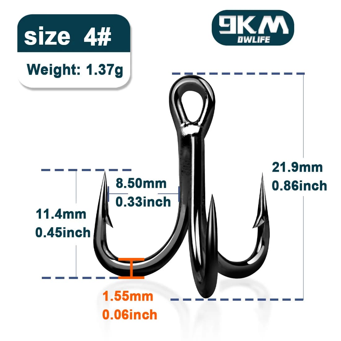 Wzmocnione kotwice 4X, 10-30 szt.