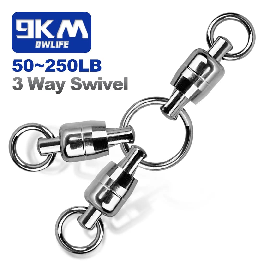 Wygładzane krętliki kulkowe 3-drożne Heavy Duty