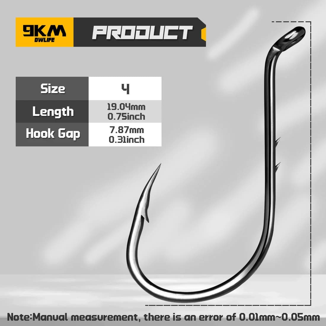 Haczyki do robaków Octopus Baitholder Worm Hooks, 50-200 szt.